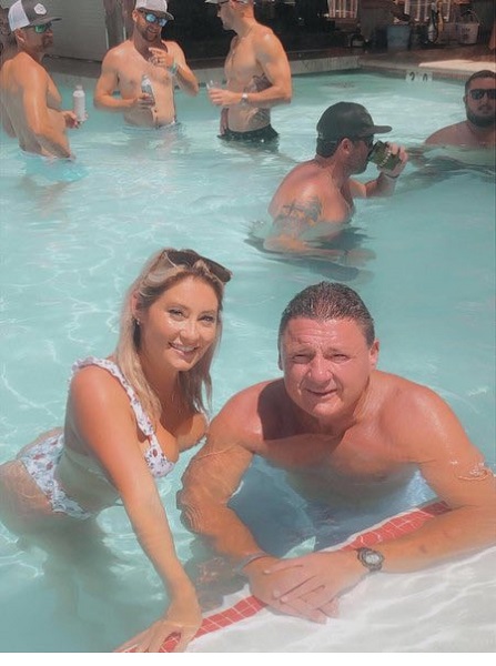 Ed Orgeron Girlfriend Bailie Lauderdale Age – Did He Divorce His Wife?